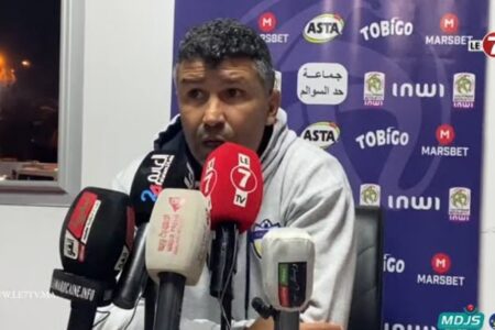 بعد الهزيمة أمام شباب المحمدية … هذا ماقاله “بوشعيب لمباركي” مدرب شباب السوالم الرياضي