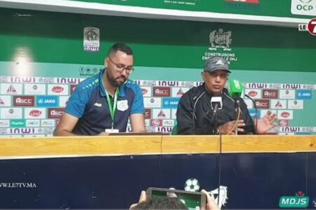 “طالب” ينفجر في وجه التحكيم في الندوة الصحفية بعد الاقصاء من كأس العرش: الحكم حرمنا من ضربتي جزاء