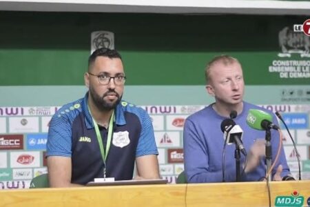بعد التأهل لنصف نهائي كأس العرش .. هذا ماقاله مدرب الوداد الرياضي “فاندربروك” في الندوة الصحفية