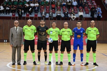 فريق صقر أكادير لكرة القدم داخل القاعة يفوز بكأس العرش