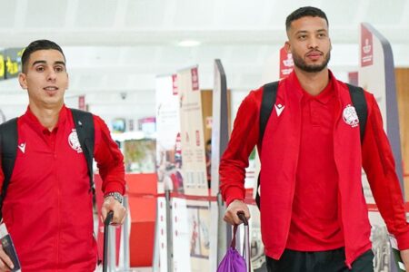 الوداد يشد الرحال نحو جنوب افريقيا