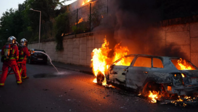 Photo of أعمال شغب عقب مقتل قاصر برصاص الشرطة الفرنسية