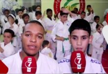 Photo of استقبال رائع ومميز للبطل المغربي الشاب في رياضة الكراطي “علي هكو”ابن دوار تساونت زاكورة