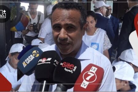 بحضور العمدة….شاطئ مدام شوال بالدار البيضاء يحصل على اللواء الأزرق