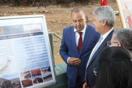 خنيفرة : السيد صديقي يعطي انطلاقة سلسلة من المشاريع التنموية في إطار استراتيجية الجيل الأخضر