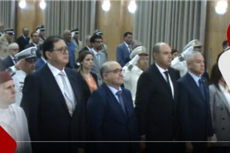 شخصيات وازنة خلال حفل إستماع الخطاب الملكي للذكرى 24 لعيد العرش بمدينة المحمدية