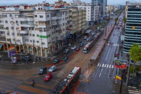  إغلاق مؤقت لتقاطع شارعين بالدار البيضاء