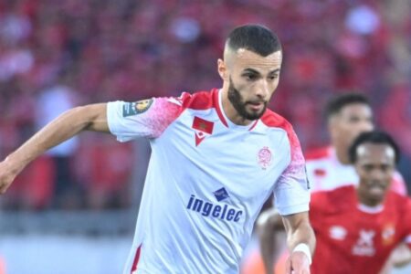 بالصورة.. رضا الجعدي يودع جماهير الوداد الرياضي