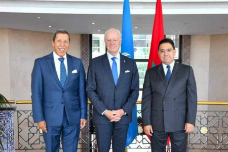 بوريطة يتباحث مع المبعوث الشخصي للأمين العام للأمم المتحدة للصحراء المغربية