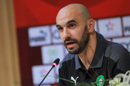 إلغاء ندوة وليد الركراكي بفرنسا بسبب الحداد