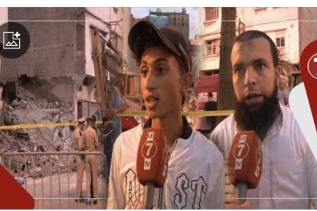 بعد الدمار الهائل الذي خلفه الزلزال…إنهيار منزل من 3 طوابق وسط خوف ساكنة حي الفرح للبيضاء