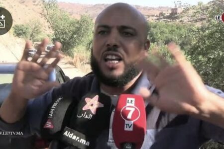 متطوع مصدوم بعد وصوله إلى تيزي نتاست إقليم تارودانت : ناس كيعمرو بيگوب وكيديوها لمحلات ديالهم “