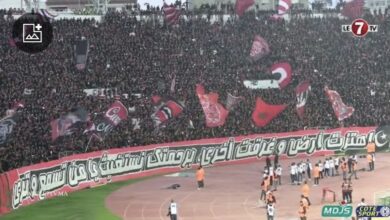 Photo of ” إهتزت أرض وغرقت أخرى، برحمتك نستغيث يا من تسمع وترى ” جمهور الوداد يغني لضحايا زلزال الحوز