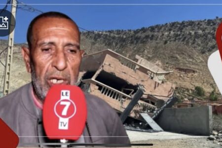 قرية أمزميز المنكوبة…ناجي يصرح : ” دار هبات ولحسن الحظ مكان فيها حتا واحد “