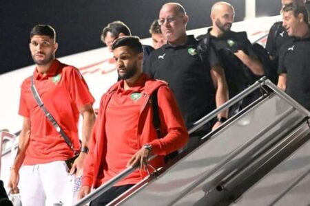 المنتخب المغربي يشد الرحال إلى فرنسا اليوم
