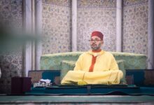 Photo of أمير المؤمنين يترأس بمسجد حسان بالرباط حفلا دينيا إحياء لليلة المولد النبوي الشريف