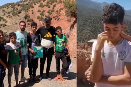 الرجاء الرياضي يستقطب الشاب “ياسين” لأكاديميته بعد فاجعة زلزال المغرب