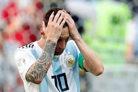 النجم الأرجنتيني ليونيل ميسي يتفاعل مع حادث زلزال الحوز
