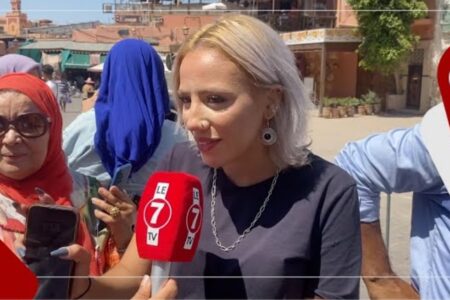 الفنانة “كزينة عويطة”: تضررنا بزاف من هاد الفاجعة، وجينا مراكش نعاونو خوتنا