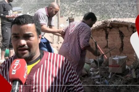 شخص من ذوي الهمم نجا من الزنزال يوجه نداء للقلوب الرحيمة: خسرت كلشي وما عنديش الفلوس باش نداوا