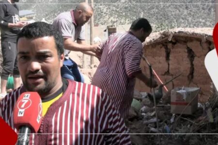 شخص من ذوي الهمم نجا من الزنزال يوجه نداء للقلوب الرحيمة: خسرت كلشي وما عنديش الفلوس باش نداوا