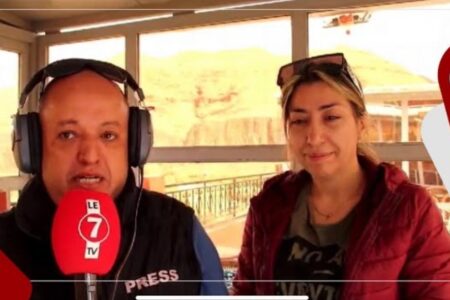 الفنانة سميرة بلحاج تساهم في توزيع المساعدات على ضحايا دواوير ورزازات: تأثرت وبكيت بحال جميع لمغاربة