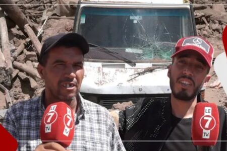 صرخات مملوءة بالحزن والوجع لسكان قرية “تينزيرت” المنكوبة: المنازل كاملة رابت، والخيم مقادناش