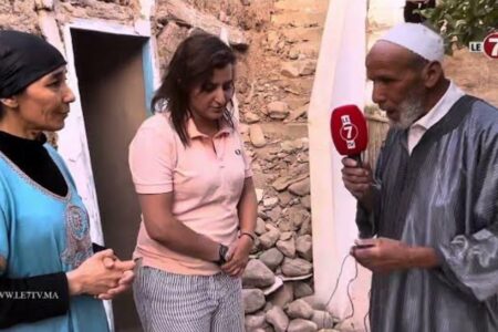 مسن يحكي بحرقة المعاناة التي عاشها والأضرار الجسيمة الذي تكبدها إثر الزنزال: بقيت تنشهد فبلاصتي