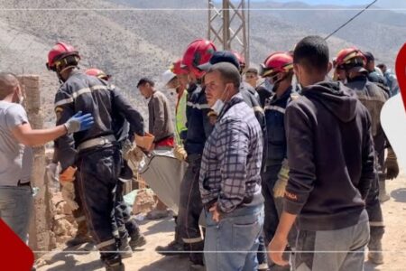 فرق الإنقاذ المغربية تواصل عمليات الإغاثة وتقديم المساعدات بالمناطق المنكوبة