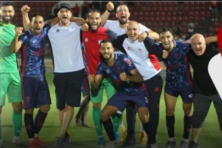 فرحة هيستيرية لمكونات المغرب التطواني و تحية كبير من طرف اللاعبين للجماهير المتنقلة لمدينة المحمدية
