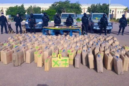 ميناء العرائش: إحباط محاولة تهريب ثلاثة أطنان و285 كلغ من مخدر الشيرا (المديرية العامة للأمن الوطني)