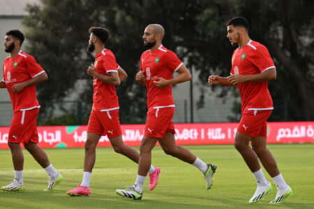 المنتخب الوطني يواصل استعداداته للقاء ليبيريا