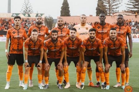 فريق النهضة البركانية يعود بالتعادل الايجابي من نيجيريا ويقوي حظوظه في التأهل لدور المجموعات