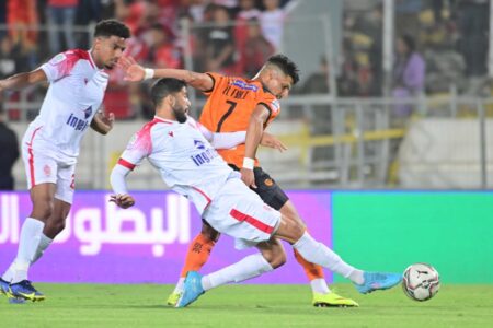 التعادل السلبي يطبع مباراة الوداد وبركان