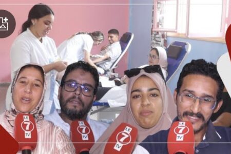 إقبال وتفاعل كبير من ساكنة أزمور مع حملة التبرع الدم لفائدة المتضررين من الزلزال والمحتاجين