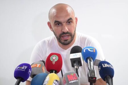 الركراكي : آخر مرة المغرب وصل للفينال كنت لاعب و كان عندي الشعر