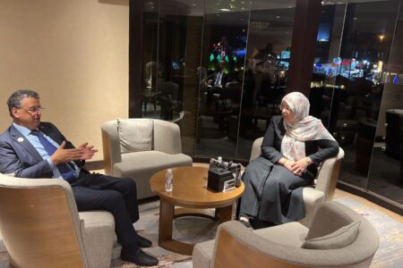 بغداد… وزير العدل يجري مباحثات مع نظيرته الليبية