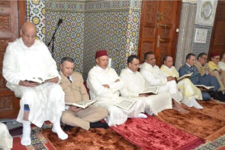 العيون : مسجد مولاي عبد العزيز يحتضن حفلا دينيا إحياء للذكرى 25 لوفاة المغفور له الحسن الثاني