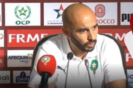 بعد الانتصار بثلاثية على ليبيريا… هذا ماقاله الناخب الوطني “وليد الركراكي”