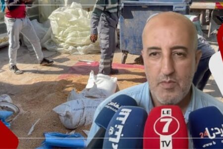 السلطات تحجز كمية كبيرة من العدس الفاسد بسوق الجملة الحبوب بالبيضاء.. شوفو شنو واقع