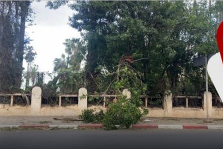 الرياح القوية تتسبب في خسائر مادية جسيمة بمدينة المحمدية
