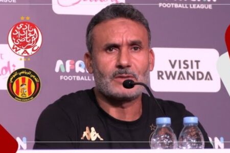قبل مواجهة الوداد … هذا ماصرح به مدرب الترجي التونسي في الندوة الصحفية