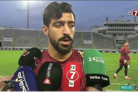 لاعب الترجي التونسي “محمد امين بن حميدة”: الوداد باغين يرجعو الثأر ديالهم، والتأهل غدي يتحسم في تونس