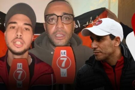 جماهير المحمدية تساند رشيد روكي بعد قرار لجنة الأخلاقيات: صدمة كبيرة لينا، ومن حقو يتكلم على التحكيم