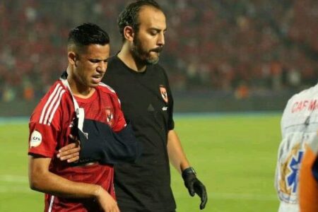 الأهلي المصري يعلن مدة غياب رضا سليم ونوعية إصابته