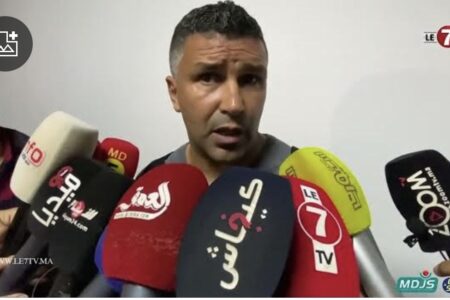 بوشعيب المباركي : راضي عن أداء اللاعبين خاصة أمام فريق كبير بحجم الرجاء الرياضي