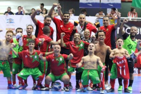 المنتخب المغربي يحتل المركز الخامس عالميا