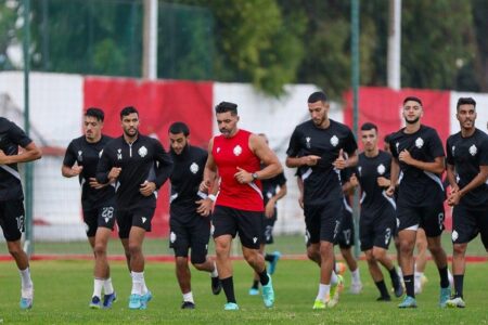 في اجواء حزينة الوداد الرياضي يستأنف تداريبه تأهبا لمواجهة صن داونز