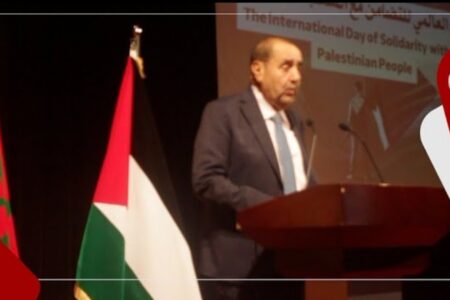 إدريس لشكر: الشعب المغربي دأب على تنظيم هاته المبادرات الإنسانية التضامنية مع أشقائه الفلسطينيين