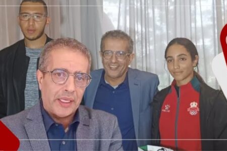 السنوسي: مجدولين العلاوي وأشرف العايدي شرفا سطاد المغربي والرياضة الوطنية بتأهلهما للألعاب الأولمبية